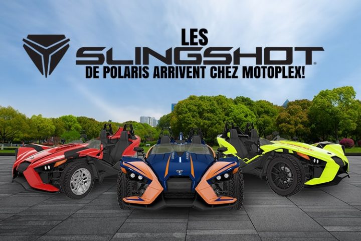 Les Slingshot de Polaris arrivent chez Motoplex St-Eustache!