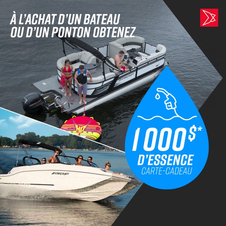 1 000$ en carte-cadeau d’essence